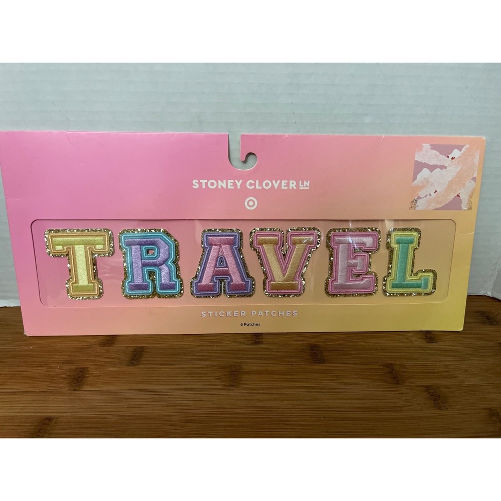 Stoney Clover Lane x Target‎ Travel Sticker Patches Kids New